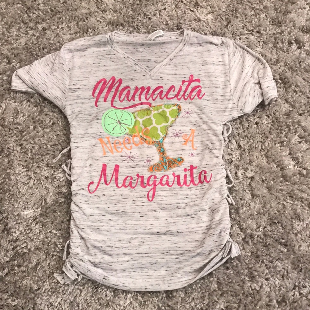 Mamacita needs a margarita Bella Canvas shirt M